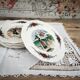 Set of 6 dessert plates Sarreguemines model Obernai