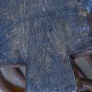 Early Charles Gibbons Windsor Chair in Elm, 1889 High Wycombe