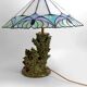 Ceramic lamp, dreamlike childhood – W. Schilder, Germany, c. 1970