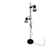 Lampadaire vintage à 2 spots des années 70 édité par Miwi