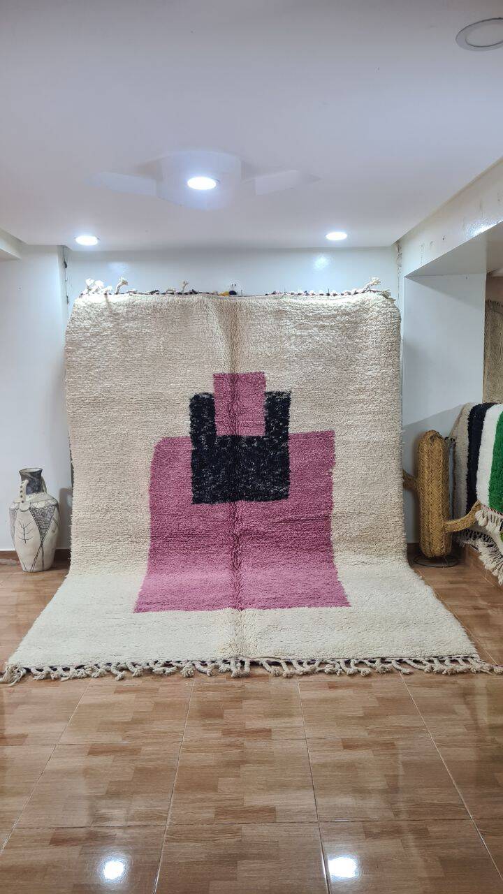 Handmade Beni Ouarain rug 300x200 cm