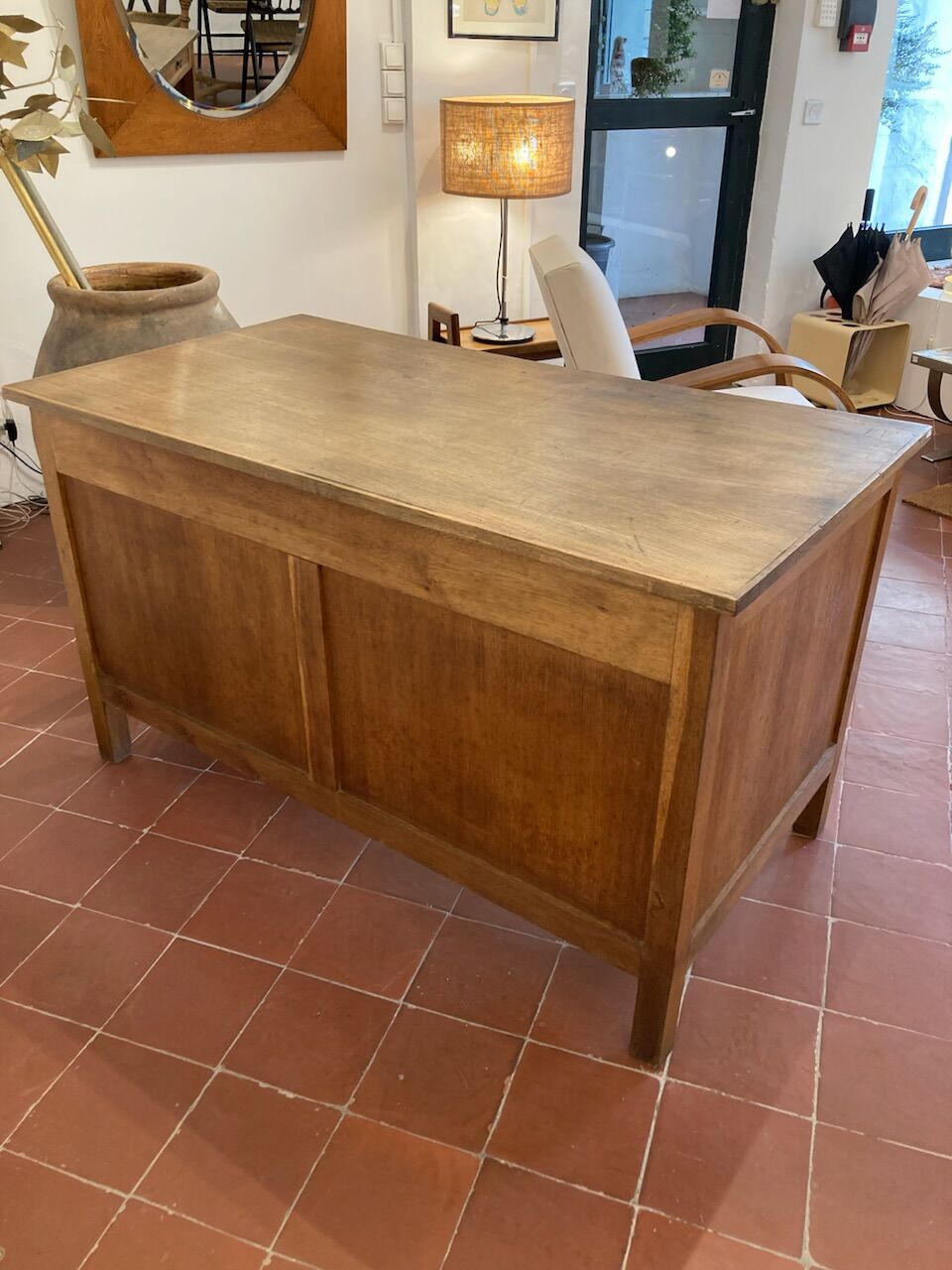 Wood desk 50s