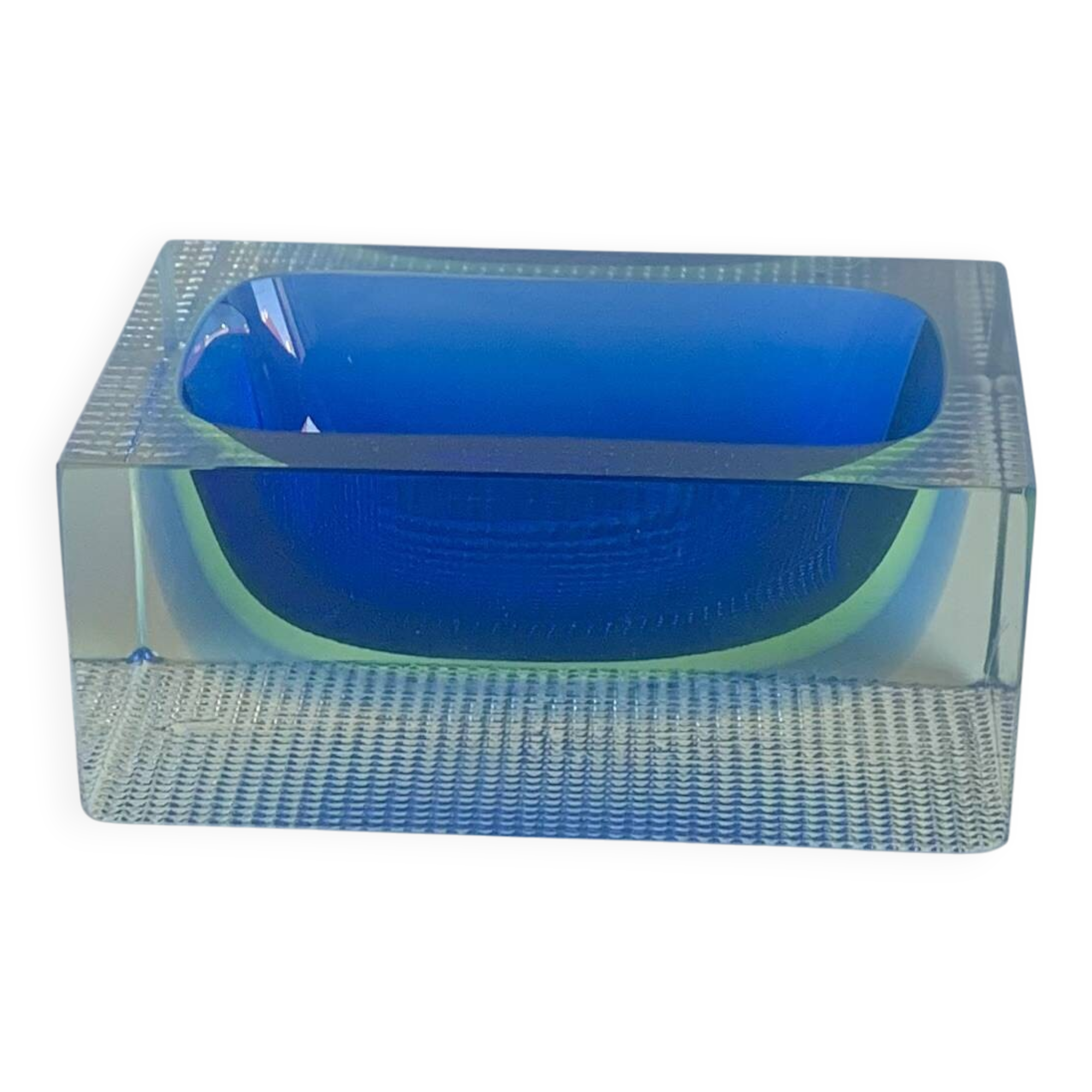 Murano Ashtray by Flavio Poli  1980s
