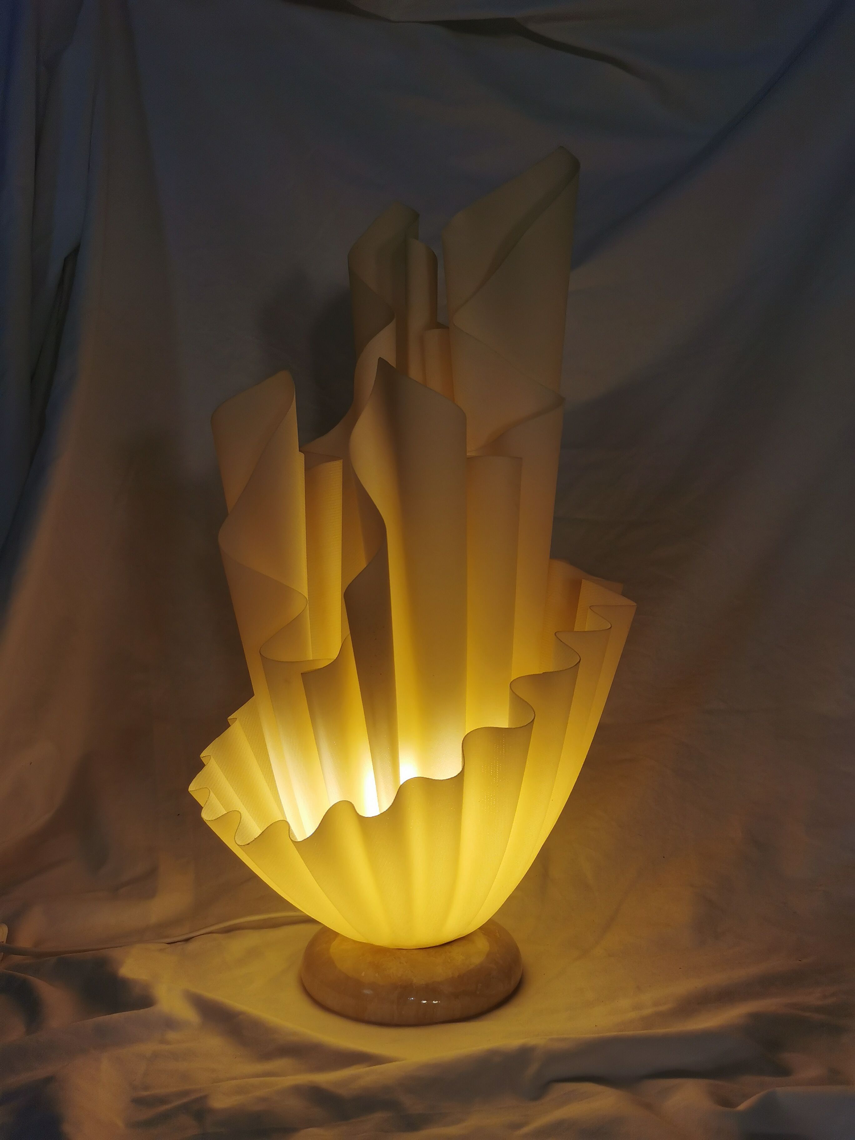 Lamp Corolle, Georgia Jacob, France, 1970