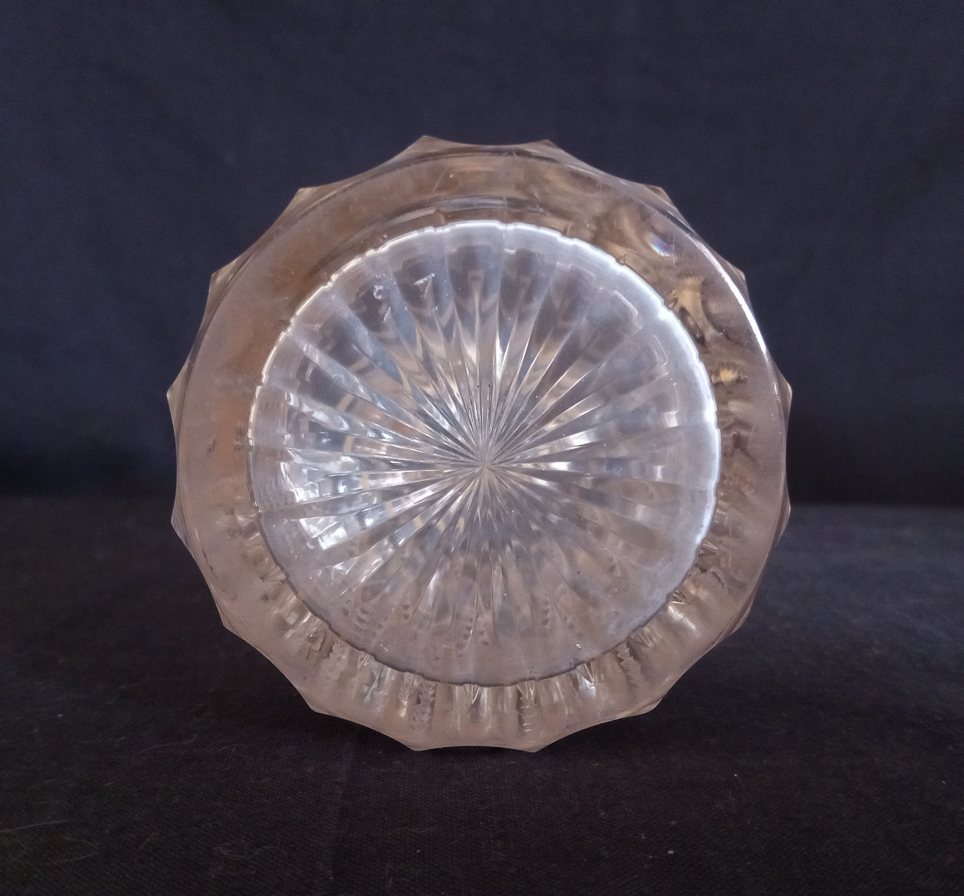 Ensemble de toilette en cristal de Baccarat modèle cannelures (avant 1936)