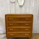Commode vintage aux pieds compas