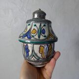 Ancienne céramique ethnique berbère maroc filigrane