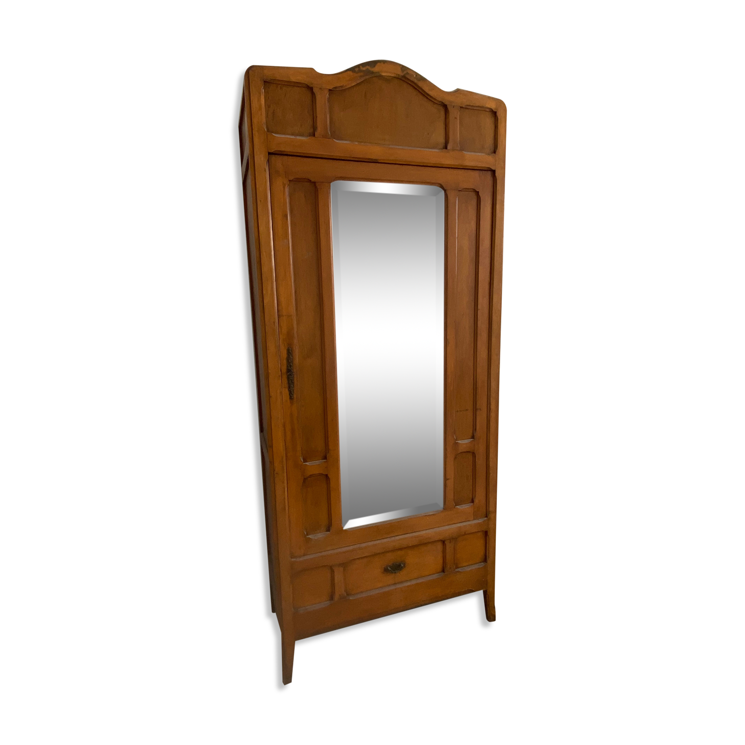 Parisian wardrobe with mirror