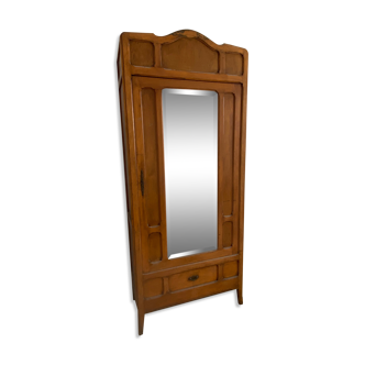 Parisian wardrobe with mirror