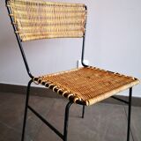 Rattan chair, Germany, 70s