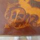 Rare - portfolio game table in marquetry and decorative bronze - Louis XVI style - Early 1900