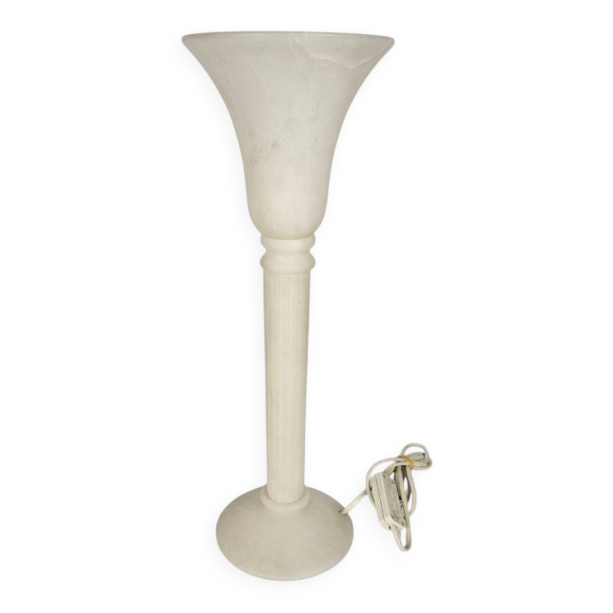 Alabaster - Uplighter - Pegasam - Chalice lamp - Spain - 1970's