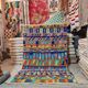 Large multicoloured Moroccan Berber rug in wool 300 x 200 cm