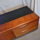 Scandinavian vintage low teak enfilade