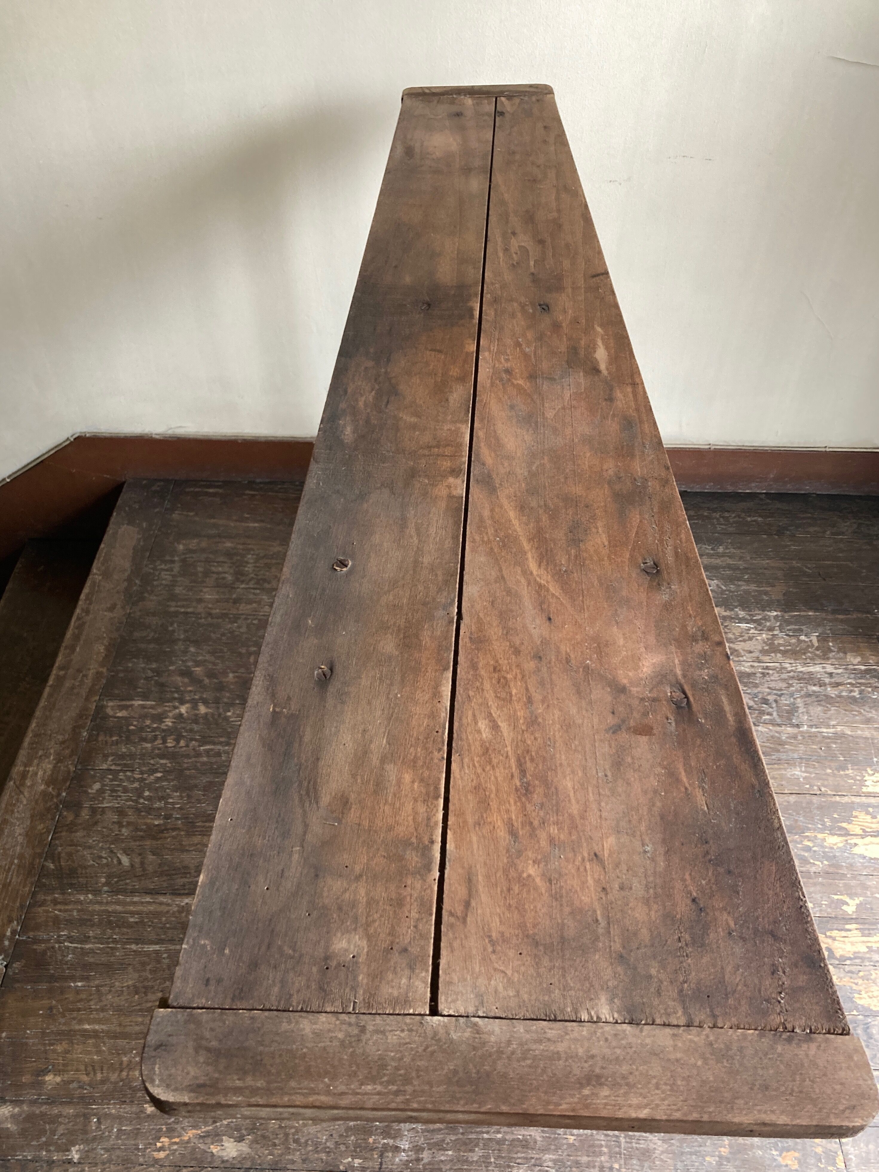 1900 folding ironing console table