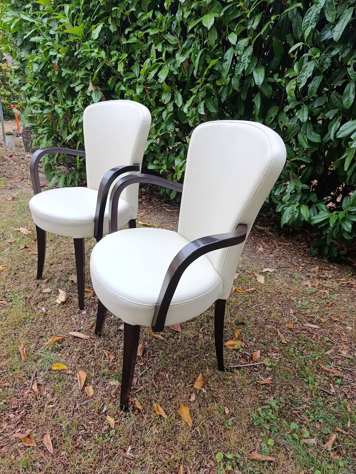 Paire de fauteuils Montbel Euforia 00121 en cuir – Made in Italy