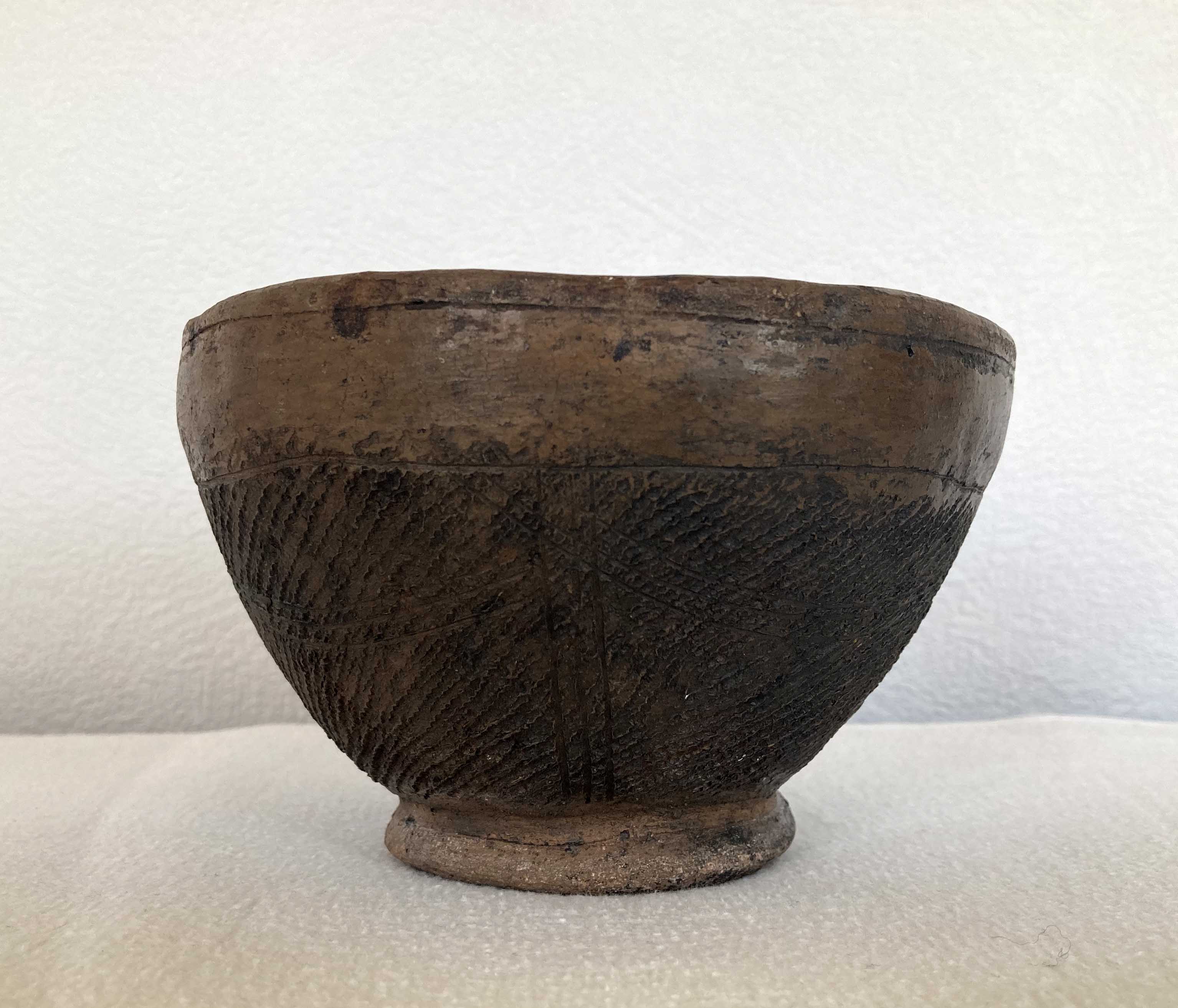 Vintage terracotta bowl