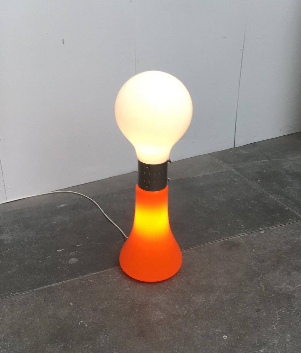 Murano Glass Floor Lamp Model Birillo Mid-Century Italian Space, 1960s