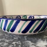 Hollow plate in ceramic from Granada.