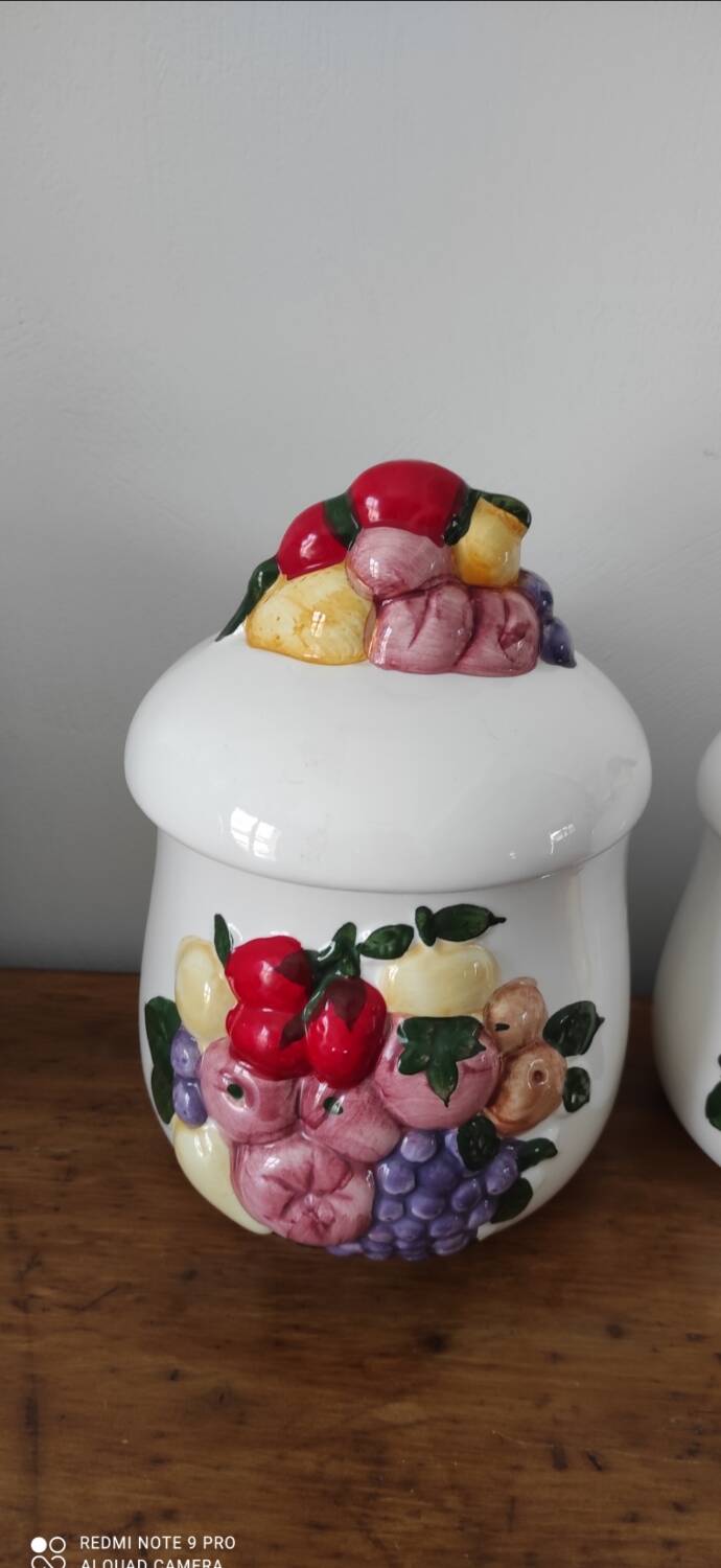 Barbotine Kitchen Pot Set