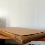 Curved bamboo mirror 1970