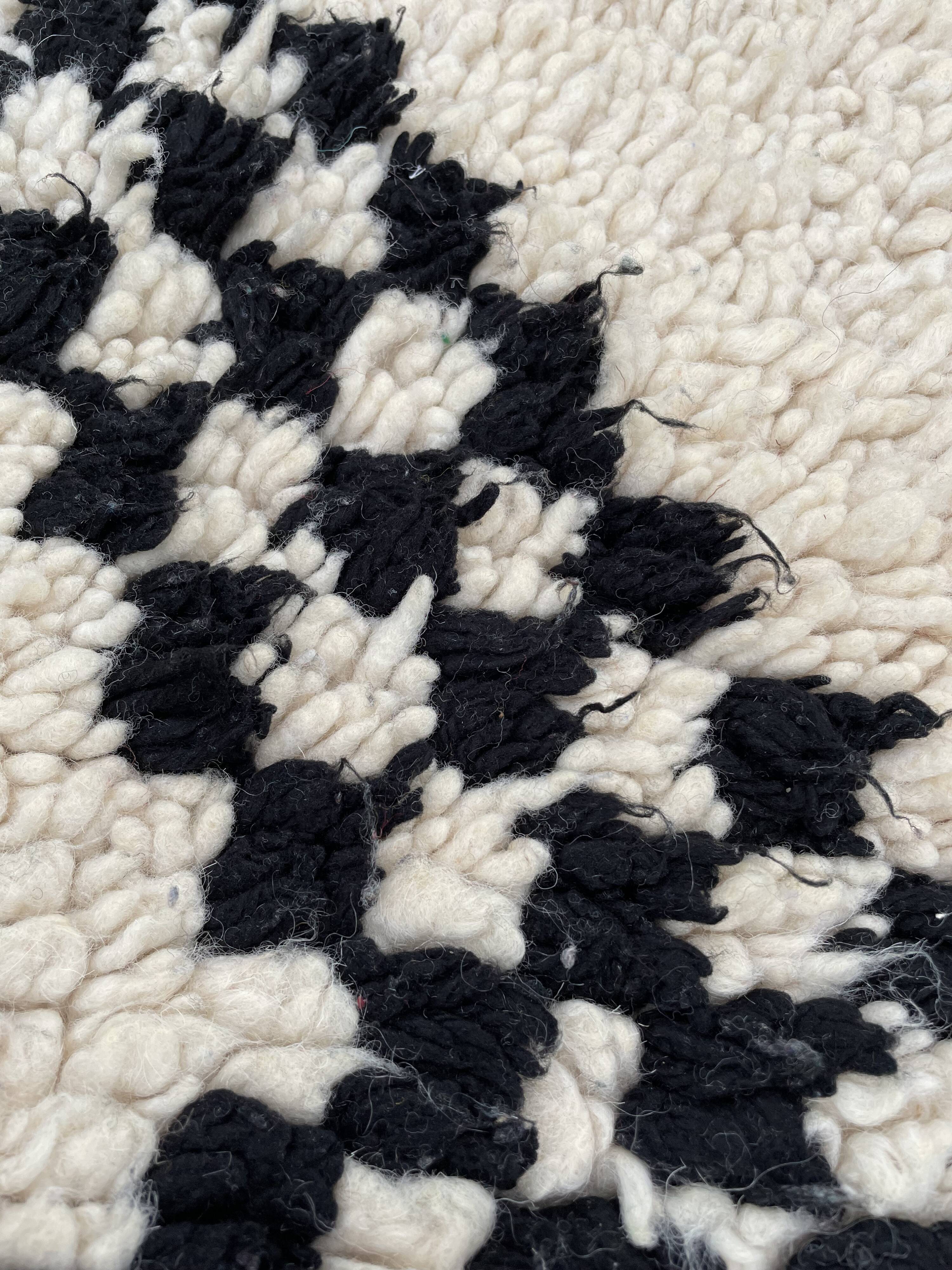 Tapis berbere azilal vintage 110x200 cm