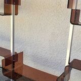 Vintage modular library shelf 6 legs and 14 shelves