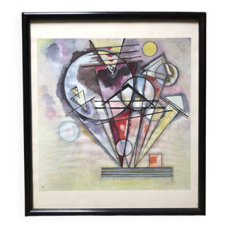 Modern framed illustration