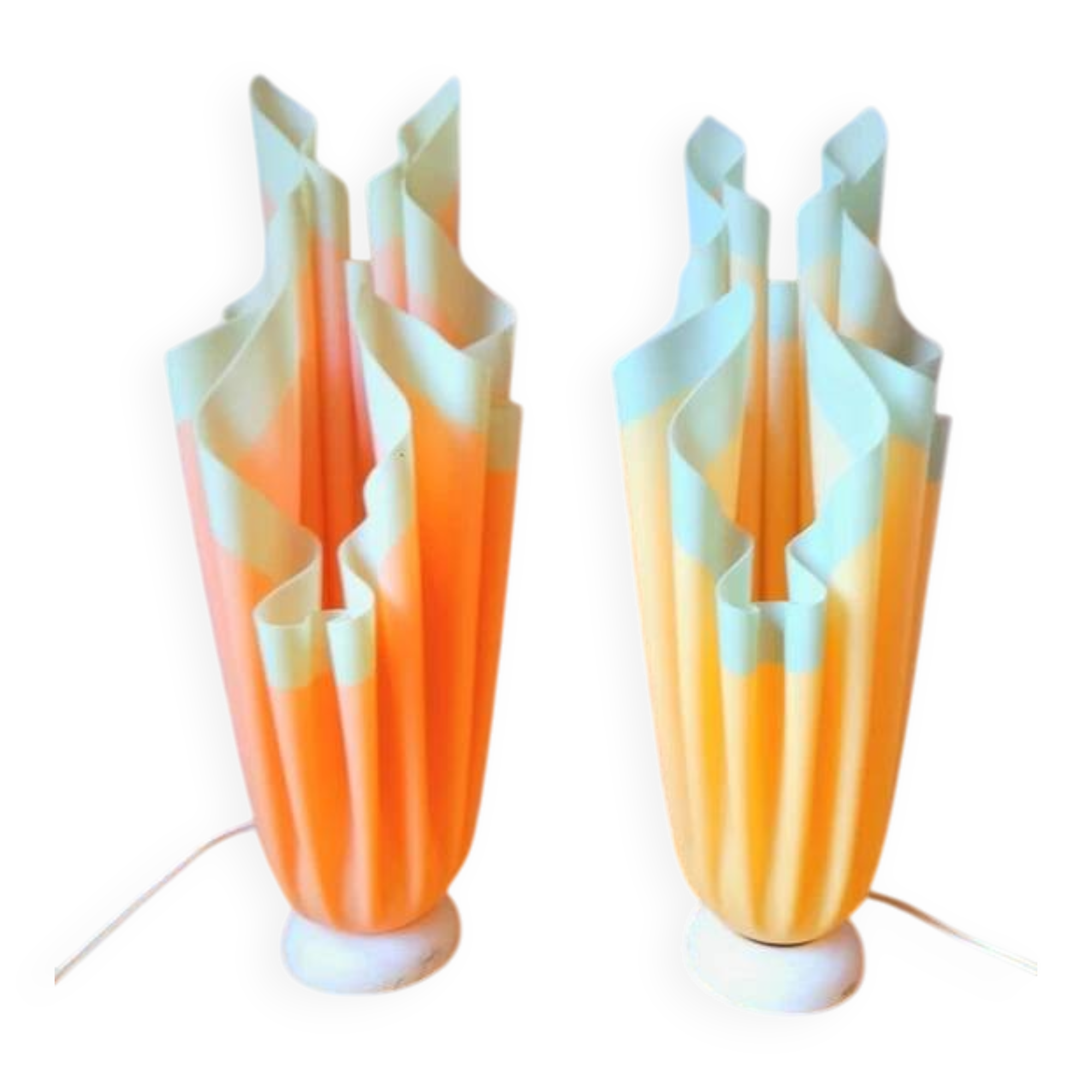 Pair of Athena lamps, Georgia Jacob.