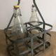 Porte-bouteilles en zinc