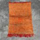 Orange carpet - 82 x 109 cm