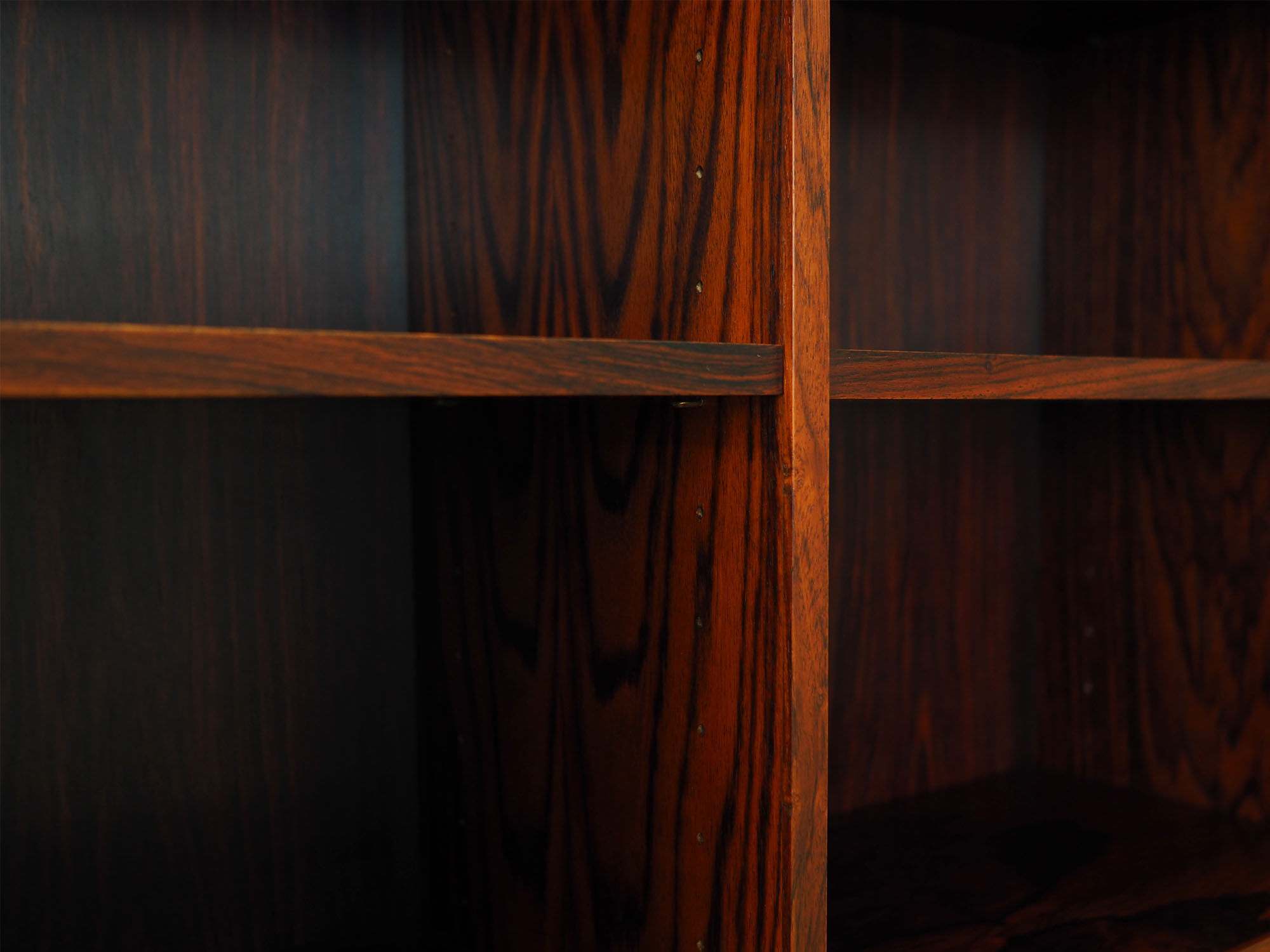 Rosewood bookcase, Danish design, 1960s, manufactured by Brouer Møbelfabrik