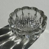Small glass ashtray in the shape of a flower France Reims Brand MO