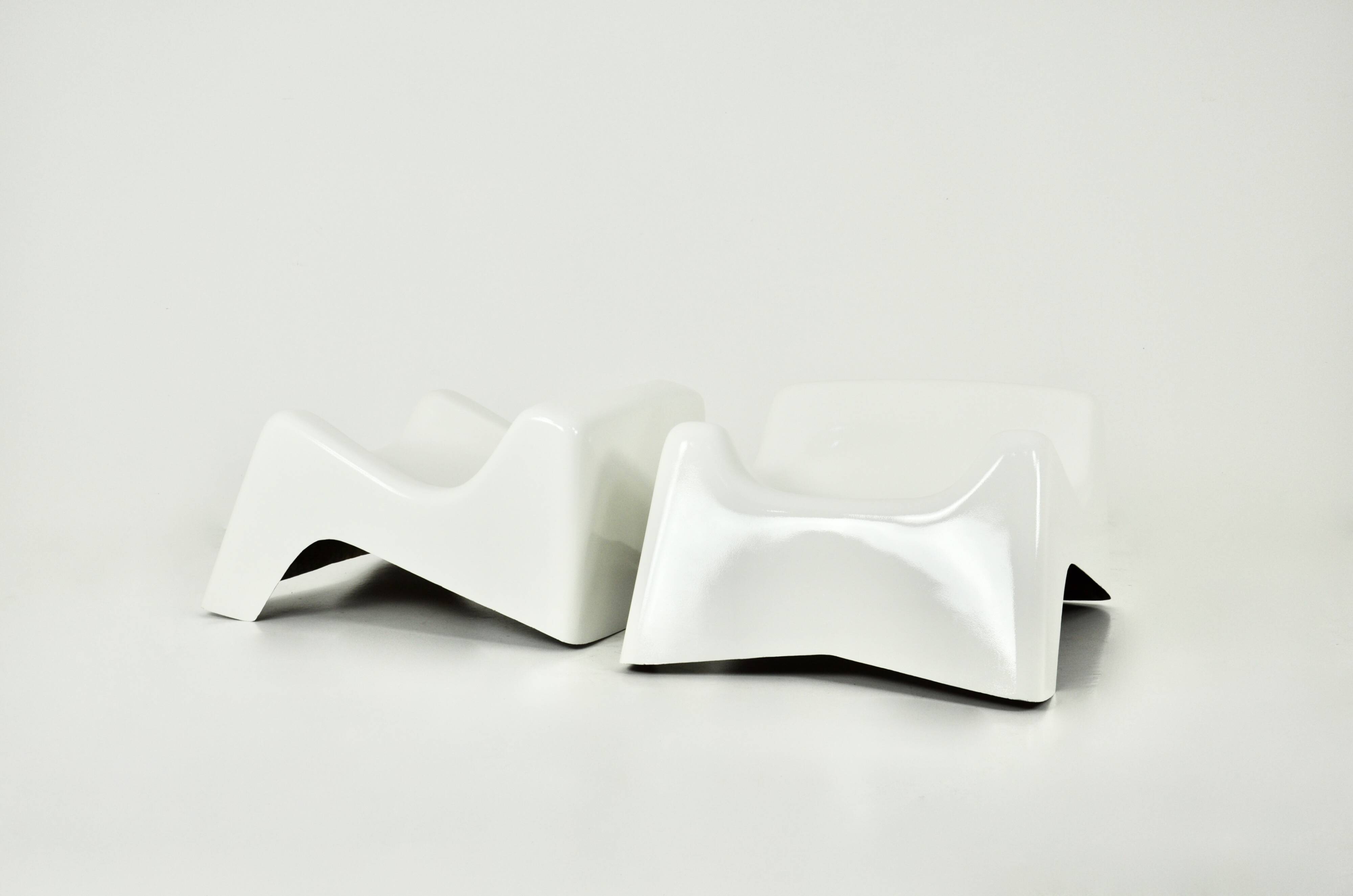 Fauteuils italiens, 1960s, ensemble de 2