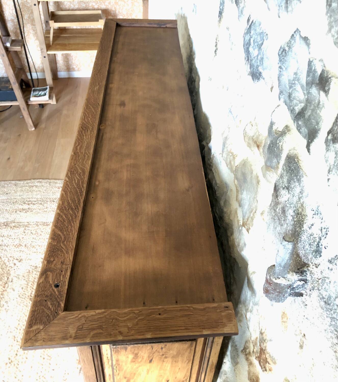 Renovated antique storage furniture