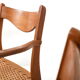 Danish teak dining chairs by Arne Wahl Iversen Glyngøre Stolefabrik