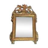 Miroir à fronton XVIIIeme siècle époque Louis XVI