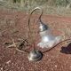 Tulip lamp / swan neck Art Deco brass