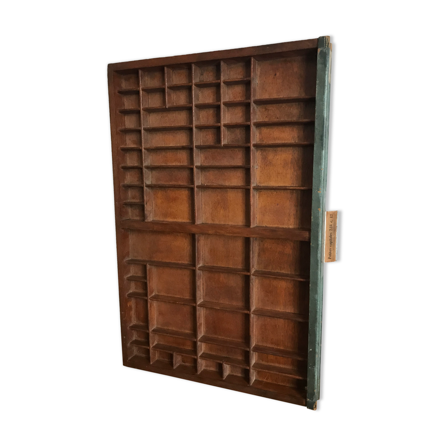 Old printing cabinet drawer locker