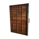 Old printing cabinet drawer locker
