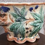 19th-century earthenware cachepot