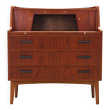 Teak secretary, Danish design, 1970s, production: Denmark