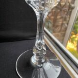 4 verres en cristal taillé