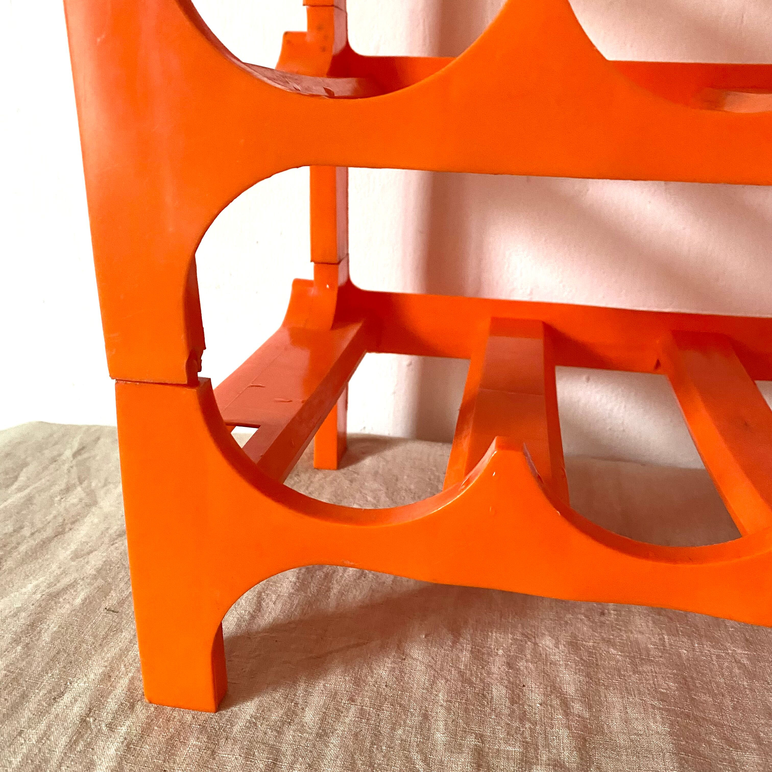 Vintage bottle holder SOMM 70s