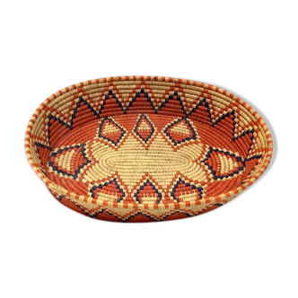 Inca-patterned panière