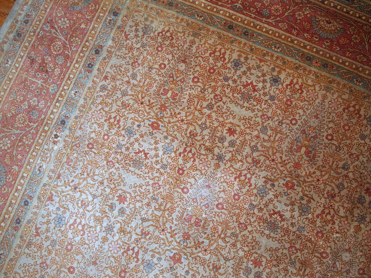 Handmade antique Turkish Sivas rug 9.10' x 13.3' (302cm x 405cm) 1900s - 1B766