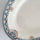 Plat ovale en terre de fer « Diderot » Longwy