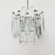 Ice glass chandelier by J.T. Kalmar