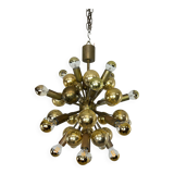 Atomic Suspension in Brass German Mid-Century by Dorothee Becker