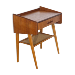 Chevet vintage scandinave en teck 1960